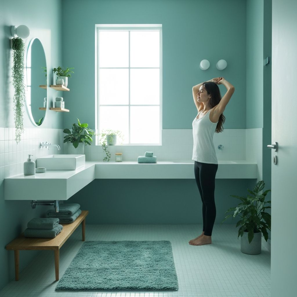 Morning routine concept